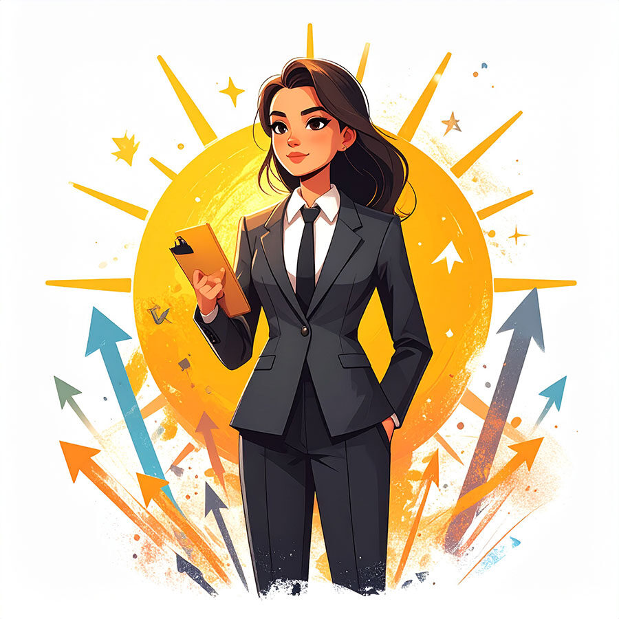 Mental Resilience lady