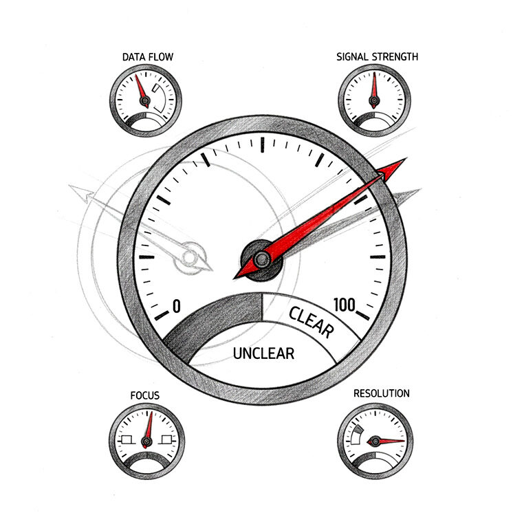 sketch of resonance guage